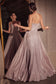 A-line dress with square neckline and thin straps-3