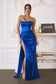 Strapless Satin And Corset Gown-4
