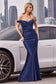 Off-the-shoulder sweetheart neckline fitted dress-7