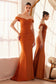 Off-the-shoulder sweetheart neckline fitted dress-11