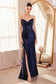 Strapless V-neck bodycon dress-0