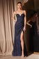 Sparkly Fitted Dress With Sweetheart Neckline And Delicate Thin Straps-0