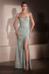 Sparkly Fitted Dress With Sweetheart Neckline And Delicate Thin Straps-6