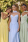 Sweetheart neckline A-line dress-0