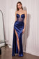 Strapless Fitted Dress-8