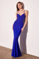 Mermaid Dress With Thin Straps-4