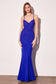 Mermaid Dress With Thin Straps-3