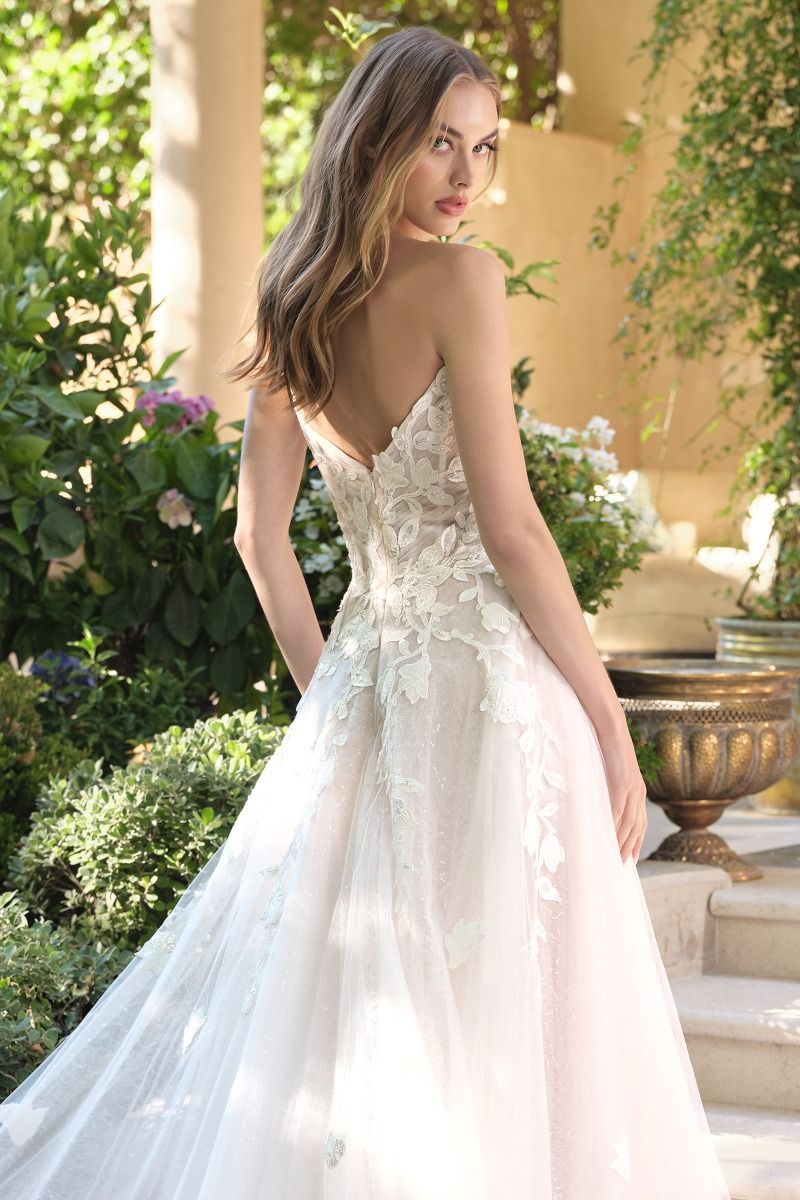 Lace Wedding Ball Gown-3