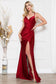 Satin Mermaid Double Spaghetti Straps Long Evening & Bridesmaid Dress AC391-4