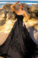 A-Line Open Criss Cross Back Embroidered Lace Long Prom Dress ACSU074-0