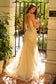 Embroidered Lace Tulle Skirt Strapless Sweetheart Long Prom Dress ACSU081-3