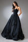 A-Line Open Criss Cross Back Embroidered Lace Long Prom Dress ACSU074-6