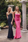 Rhinestone Embellished Jersey Sweetheart Long Prom Dress JTJT2472R-0