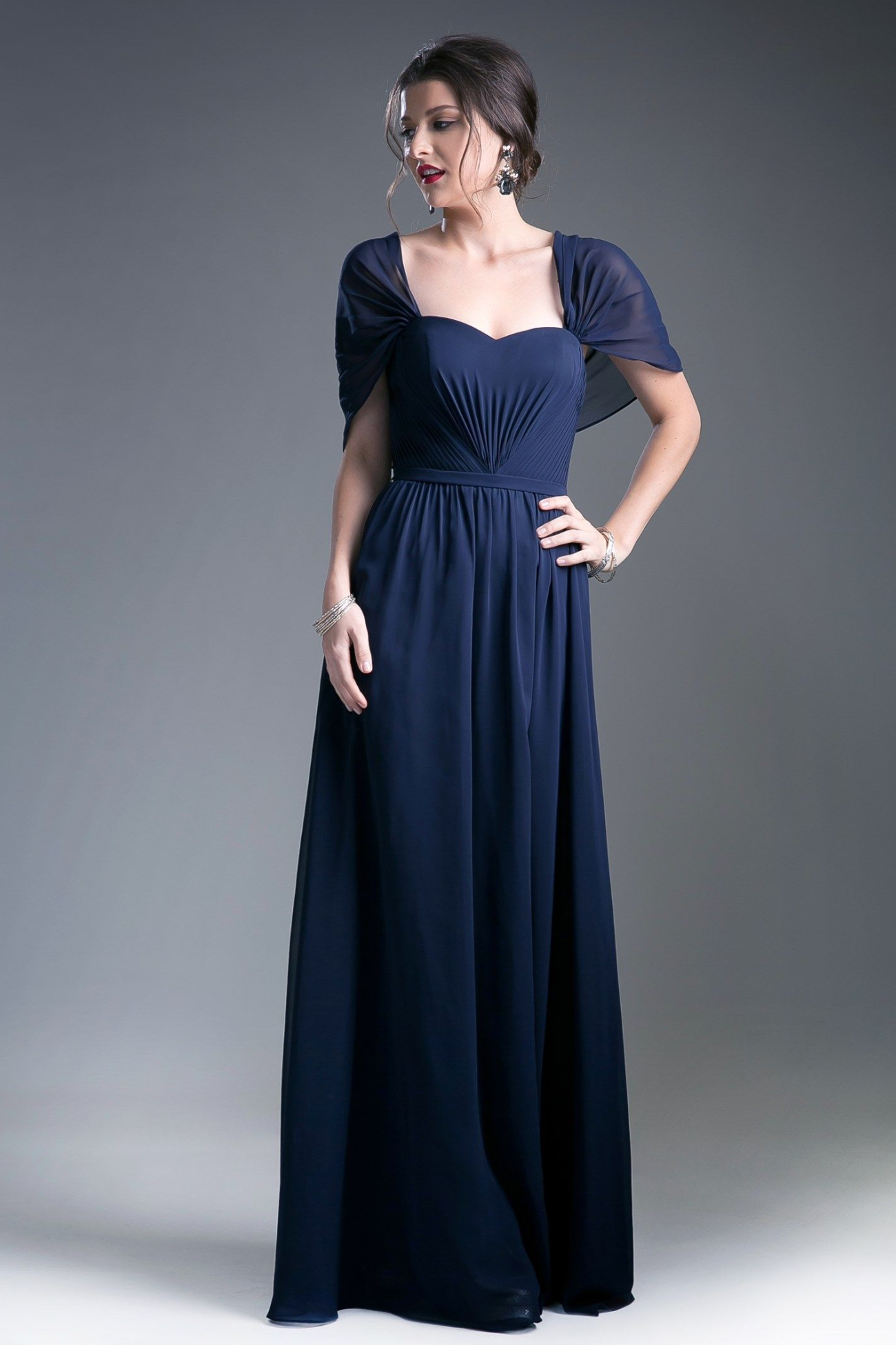 Chiffon Sheath Dress-1