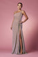 High Slit One Shoulder Long Bridesmaid & Evening Dress NXE1005-9