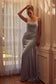 Open Back Spaghetti Straps Long Bridesmaid & Prom Dress NXR1026-0