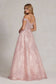 Intricately Beaded A-line Sweetheart Off Shoulder Long Prom Dress NXC1196-2