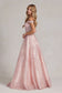 Intricately Beaded A-line Sweetheart Off Shoulder Long Prom Dress NXC1196-1