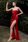Corset Cowl Satin Gown - 2-3