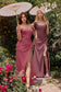 Corset Soft Satin Dress-5