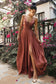 Soft Satin A-Line Sweatheart Neckline With Slit-11