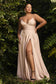 Sweetheart Neckline Soft Satin A-Line Curvy Fit-9