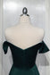 A-Line Satin Off The Shoulder Dress-7