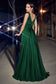 A-Line Satin Keyhole Dress-5