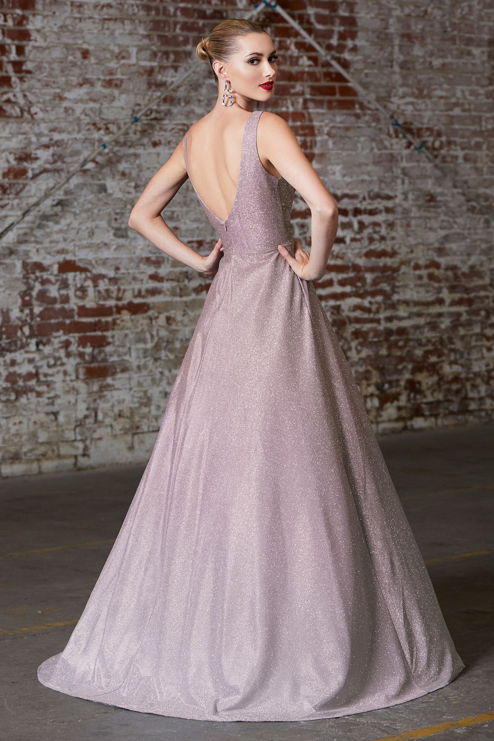 Ombre Sparkle Ball Gown-2