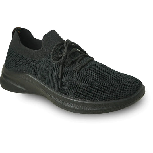 VANGELO Men Slip Resistant Shoe JIMMY-1 Black-0