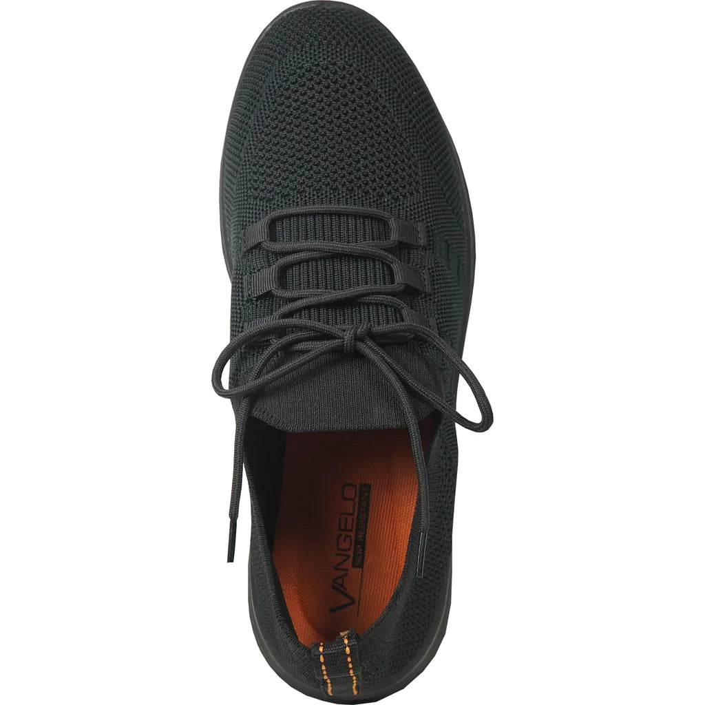 VANGELO Men Slip Resistant Shoe JIMMY-1 Black-5