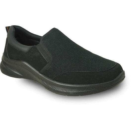 VANGELO Men Slip Resistant Shoe JIMMY-2 Black-0
