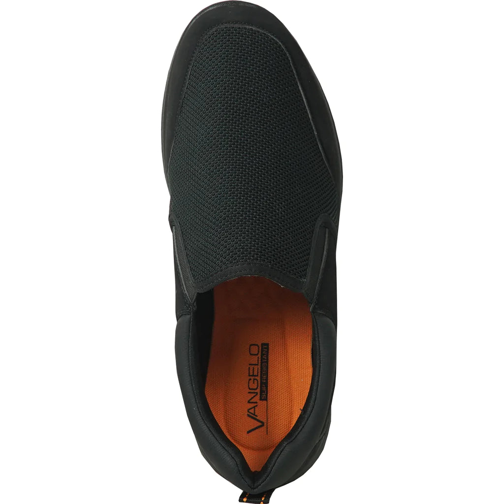 VANGELO Men Slip Resistant Shoe JIMMY-2 Black-5