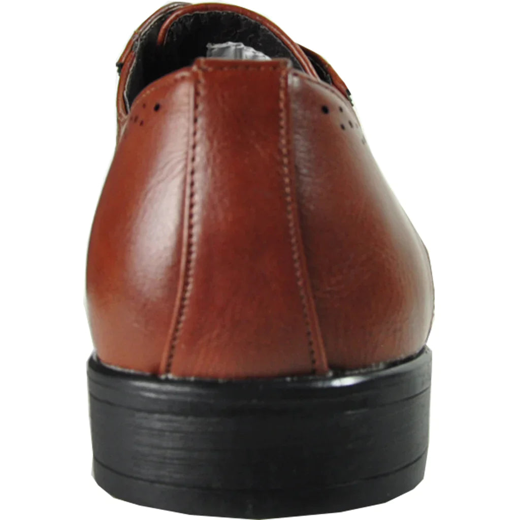 BRAVO Men Dress Shoe KING-2 Wingtip Oxford Shoe-12