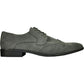 BRAVO Men Dress Shoe KING-3 Wingtip Oxford Shoe Grey-3