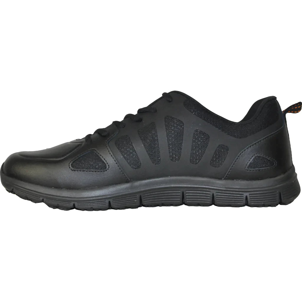 VANGELO Men Slip Resistant Shoe NICK-1 Black-2