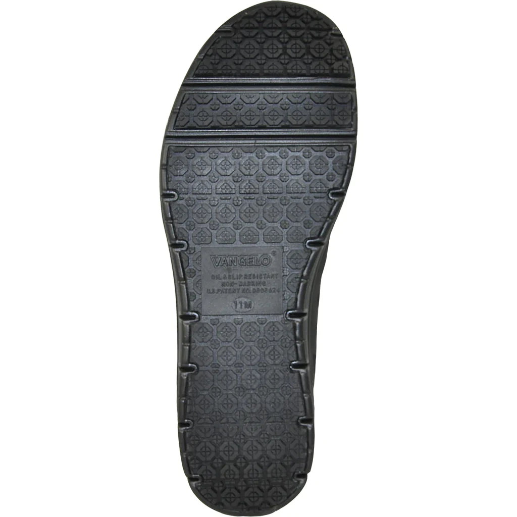 VANGELO Men Slip Resistant Shoe NICK-1 Black-4