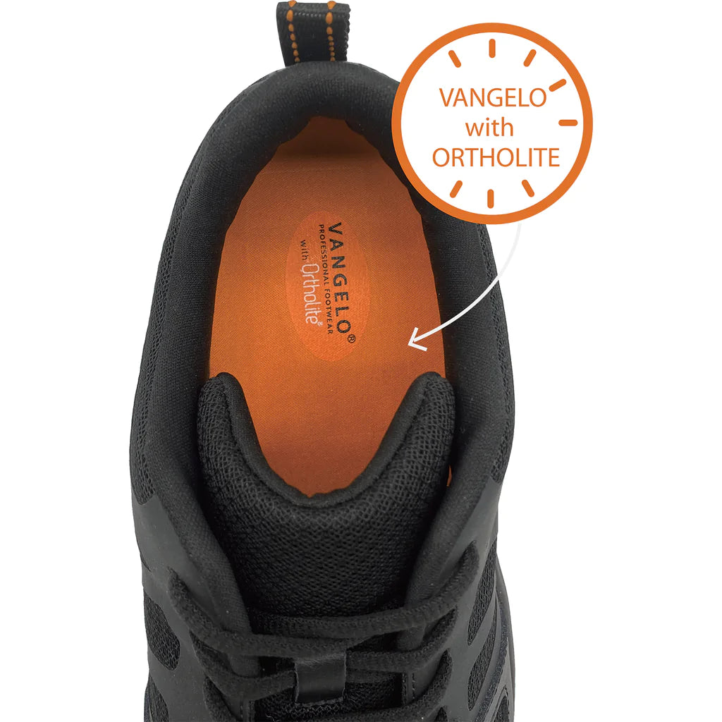 VANGELO Men Slip Resistant Shoe NICK-1 Black-6