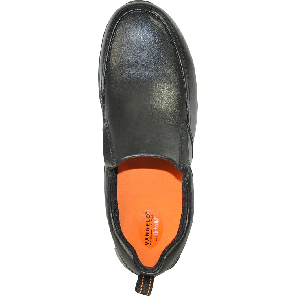 VANGELO Men Slip Resistant Shoe NICK-3 Black-2