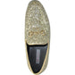 "Bravo" Gold Glitter Tuxedo & Prom Shoes-5