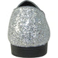 "Bravo 1" Silver Glitter Tuxedo & Prom Shoes-2