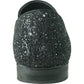 "Bravo" Black Glitter Tuxedo & Prom Shoes-2