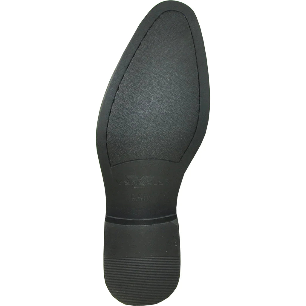 "Telford" Black and White Vangelo Tuxedo Shoes-6