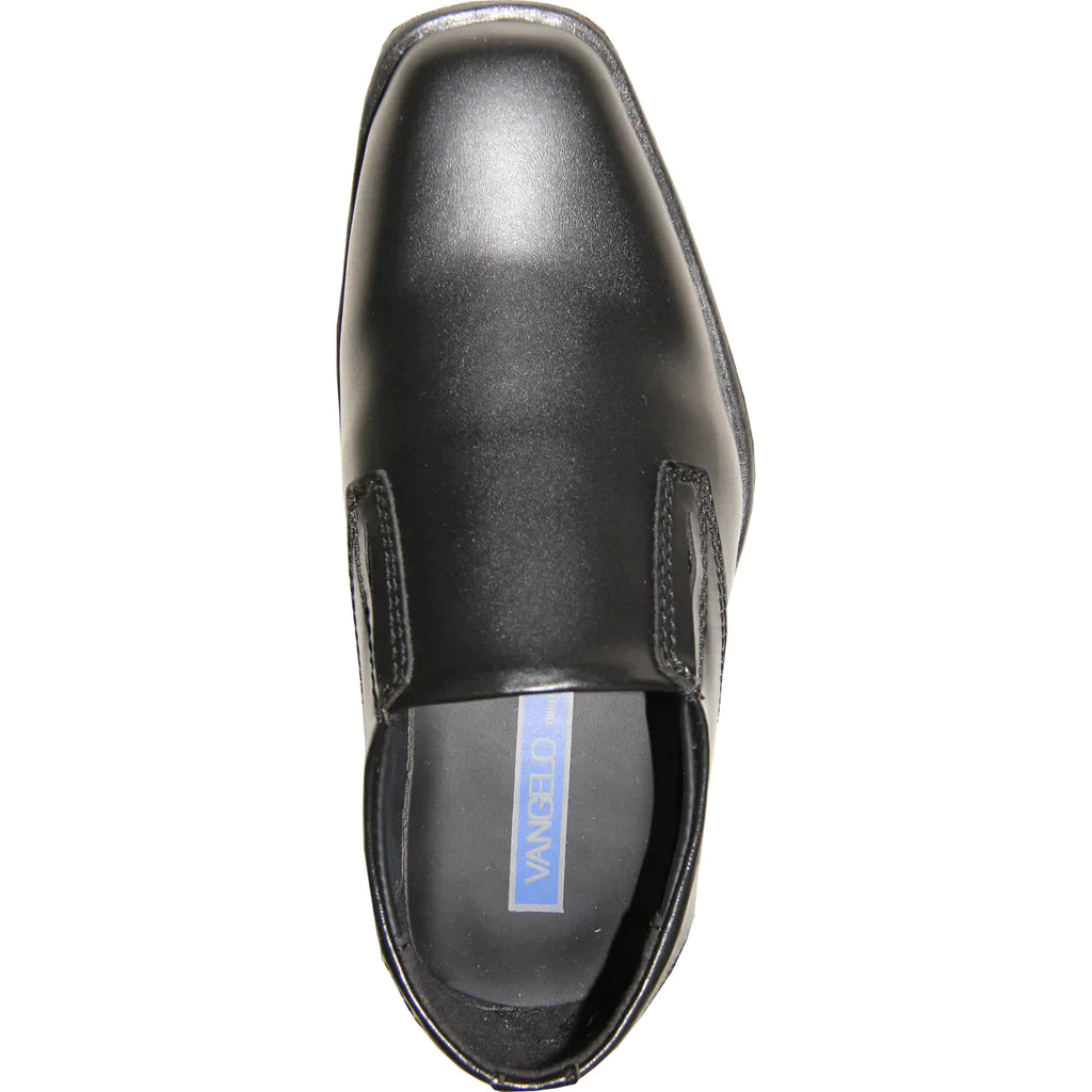 VANGELO Boy TUX-4KID Dress Shoe Formal Tuxedo for Prom, Wedding and School Uniform Black-5