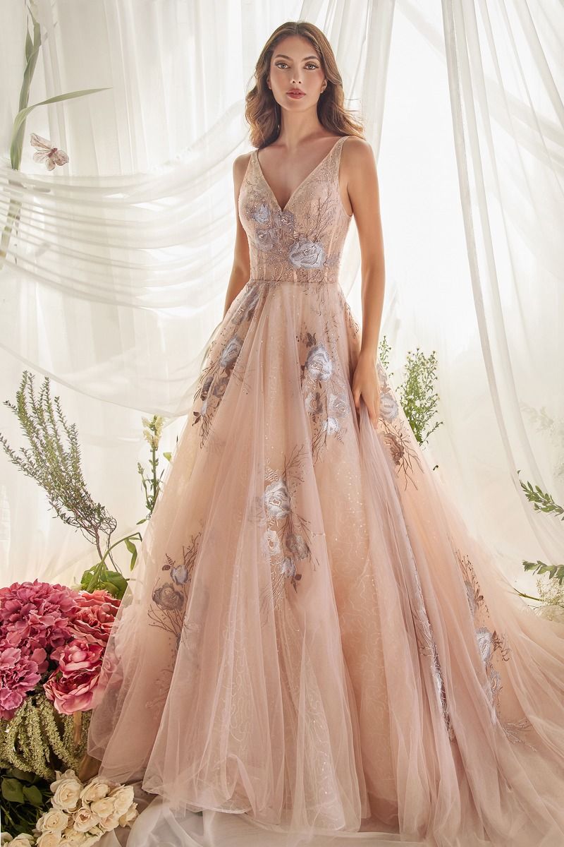 Lilian Tulle Ball Gown-8