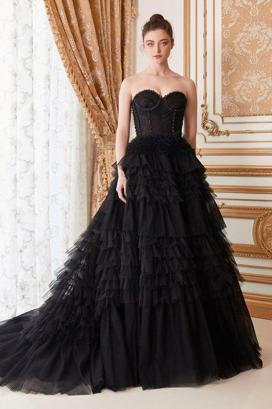 Corset Princessa Tulle Ball Gown-0