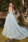Strapless Layered Tulle Ballgown-6