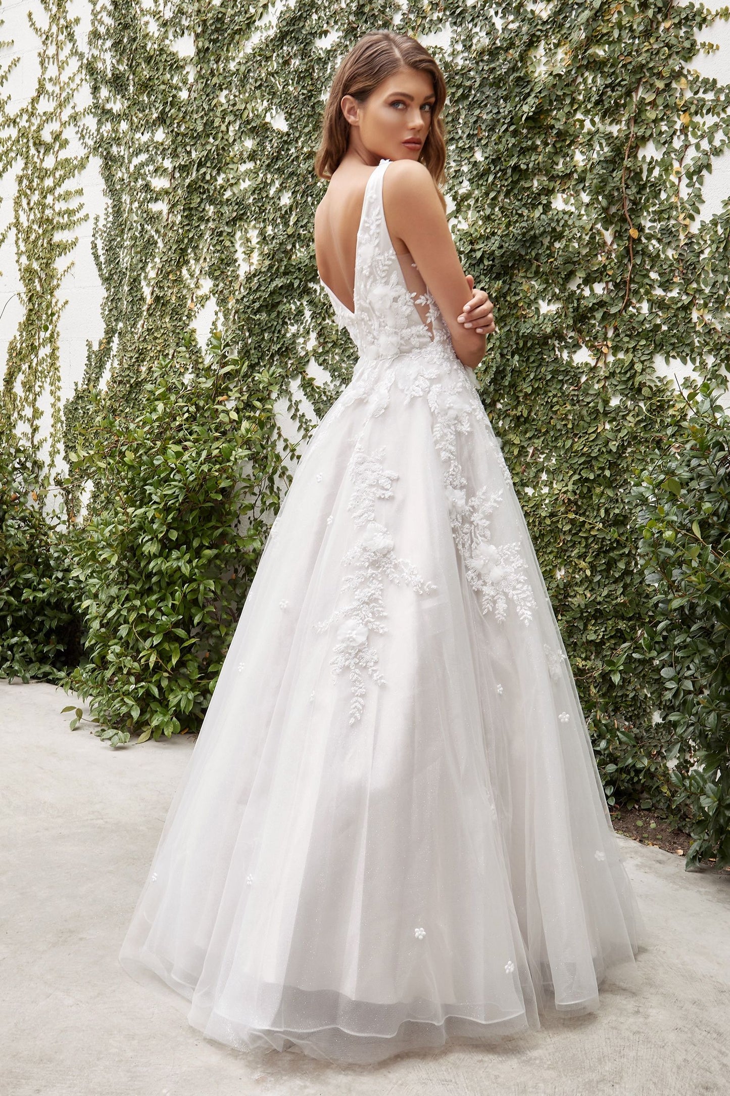 Gardenia Lace Wedding Ball Gown-1