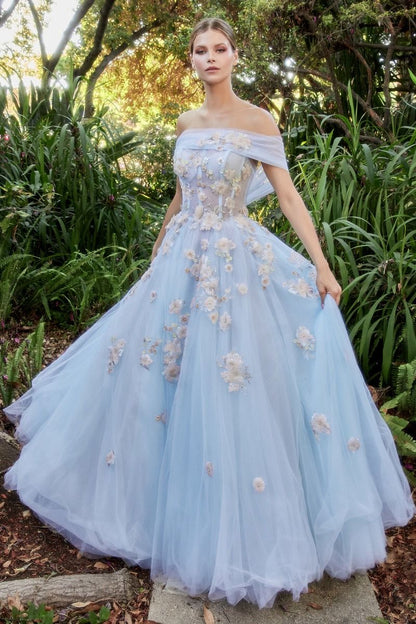 Fairytale Garden Couture Ball Gown-0