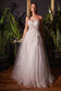One Shoulder A-Line Bridal Gown-2